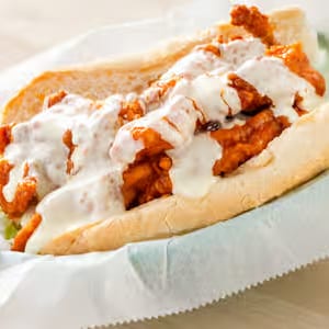 Buffalo Chicken Po'boy.