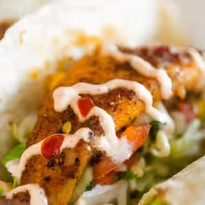 Shrimp Tacos.